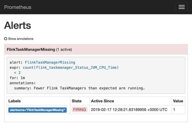 使用Prometheus監控Flink