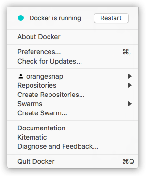 MacOS Docker 安裝