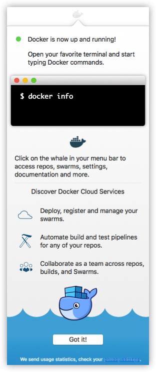 MacOS Docker 安裝