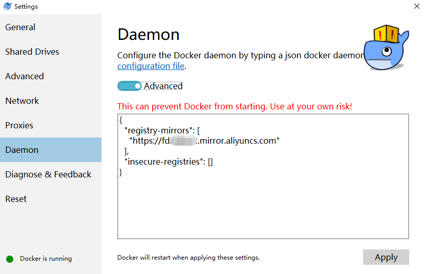 Windows Docker 安裝