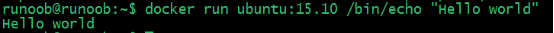 Docker Hello World