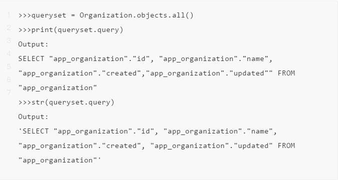 為Django查詢生成原始SQL查詢的3種方法