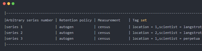 時序數據庫之InfluxDB