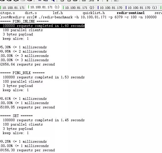 Redis 性能測試與監控