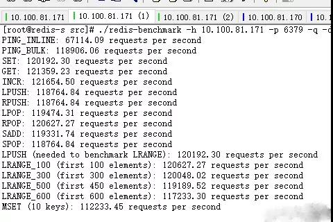 Redis 性能測試與監控