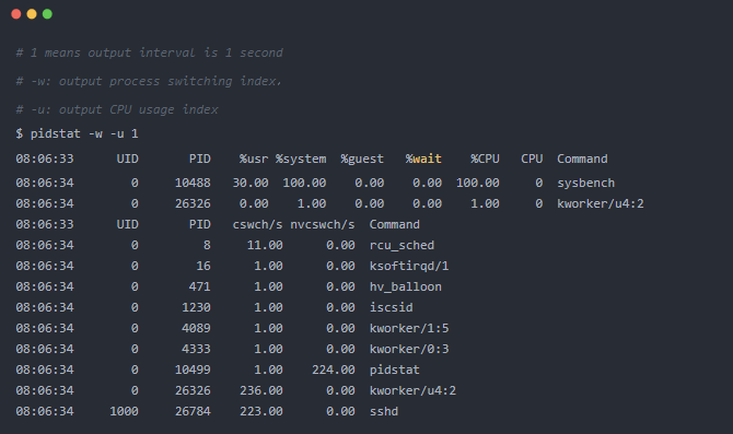 Linux CPU 上下文切換的故障排查