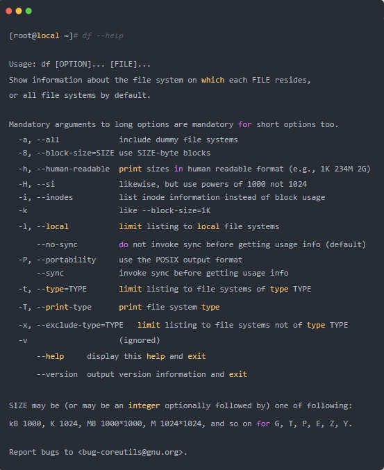 linux 中檢查磁盤空間的 df 命令