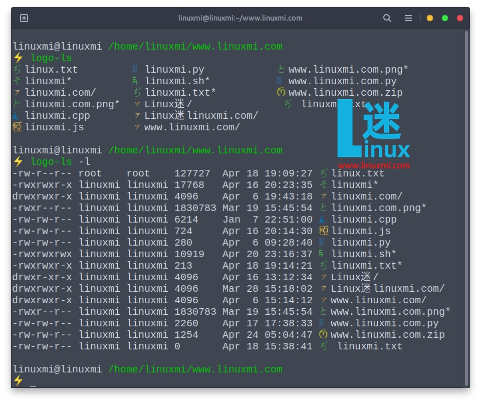 Linux ls 命令竟然還有這般武藝