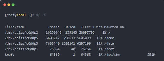 linux 中檢查磁盤空間的 df 命令