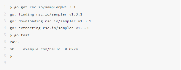 Go Modules 介紹與基本操作