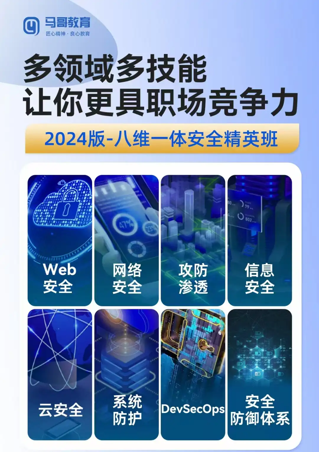 8月10號試聽：2024年八維一體全新安全培訓（Web安全、攻防滲透、代碼審計、云安全等）